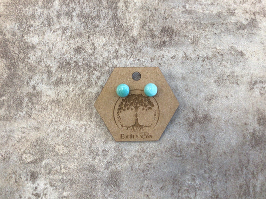 EAE 8mm Amazonite Earrings