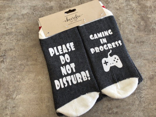 CSS126 “Gaming” Socks (Dark Grey)