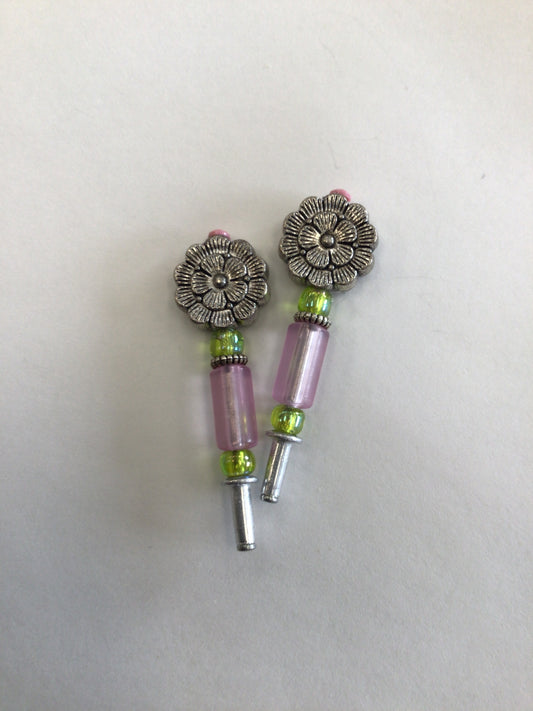 PEG - Flower (Pink/Green)