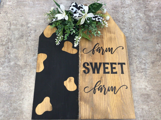 MKD - Farm sweet farm sign