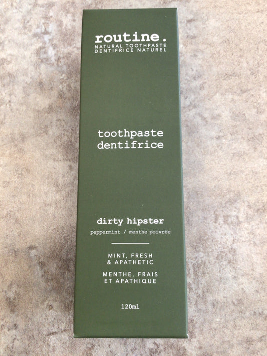 Routine Toothpaste - dirty hipster
