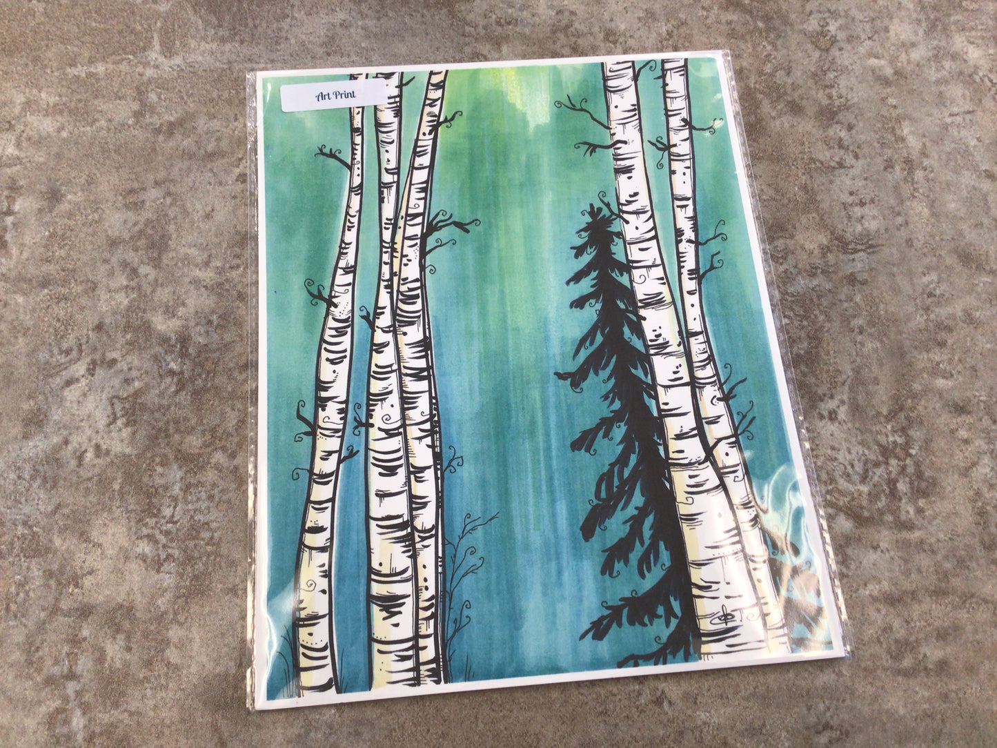 KS-99 8x10 Unframed Print - Trees