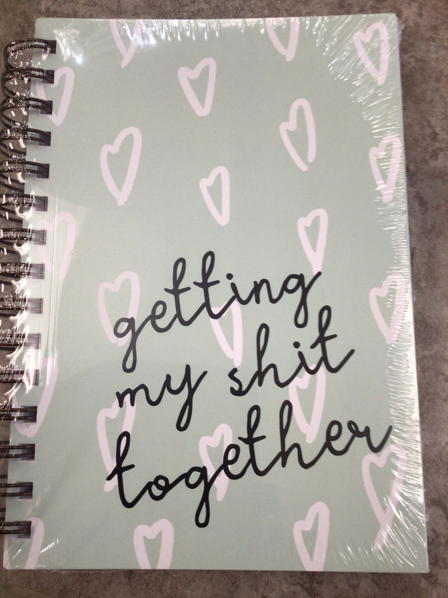 PCP030-021 getting my shit together notebook