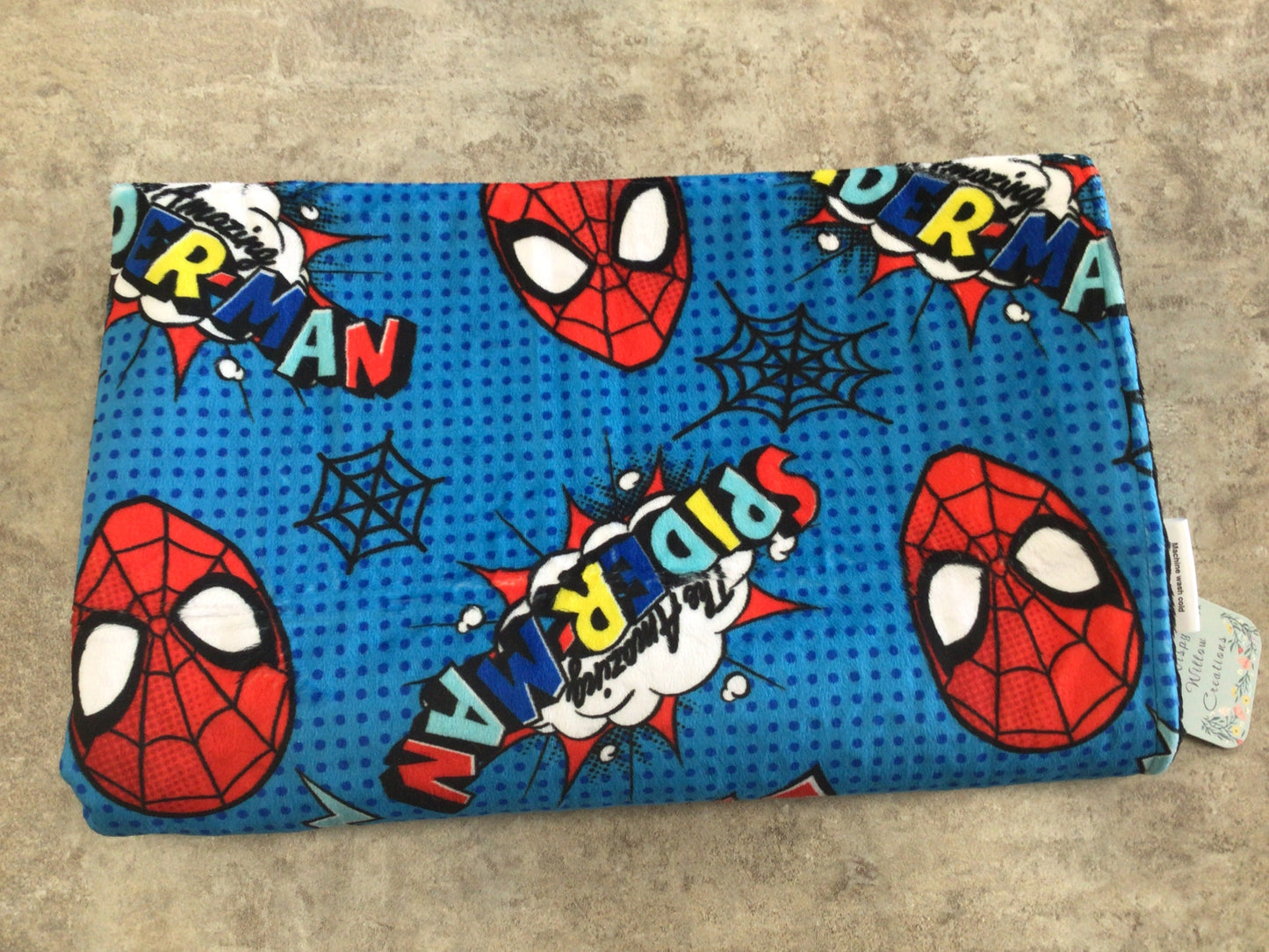 WWC - 01 Minky Blanket Spider-Man