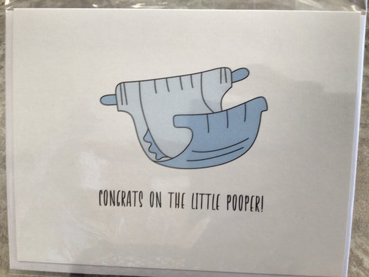 CCL035 - CONGRATS ON THE LITTLE POOPER!
