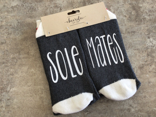 CSS102 “Sole Mates Socks (Dark Grey)