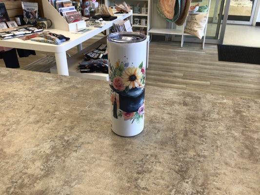 TCK - 20oz Tumbler - Floral 2024 Grad