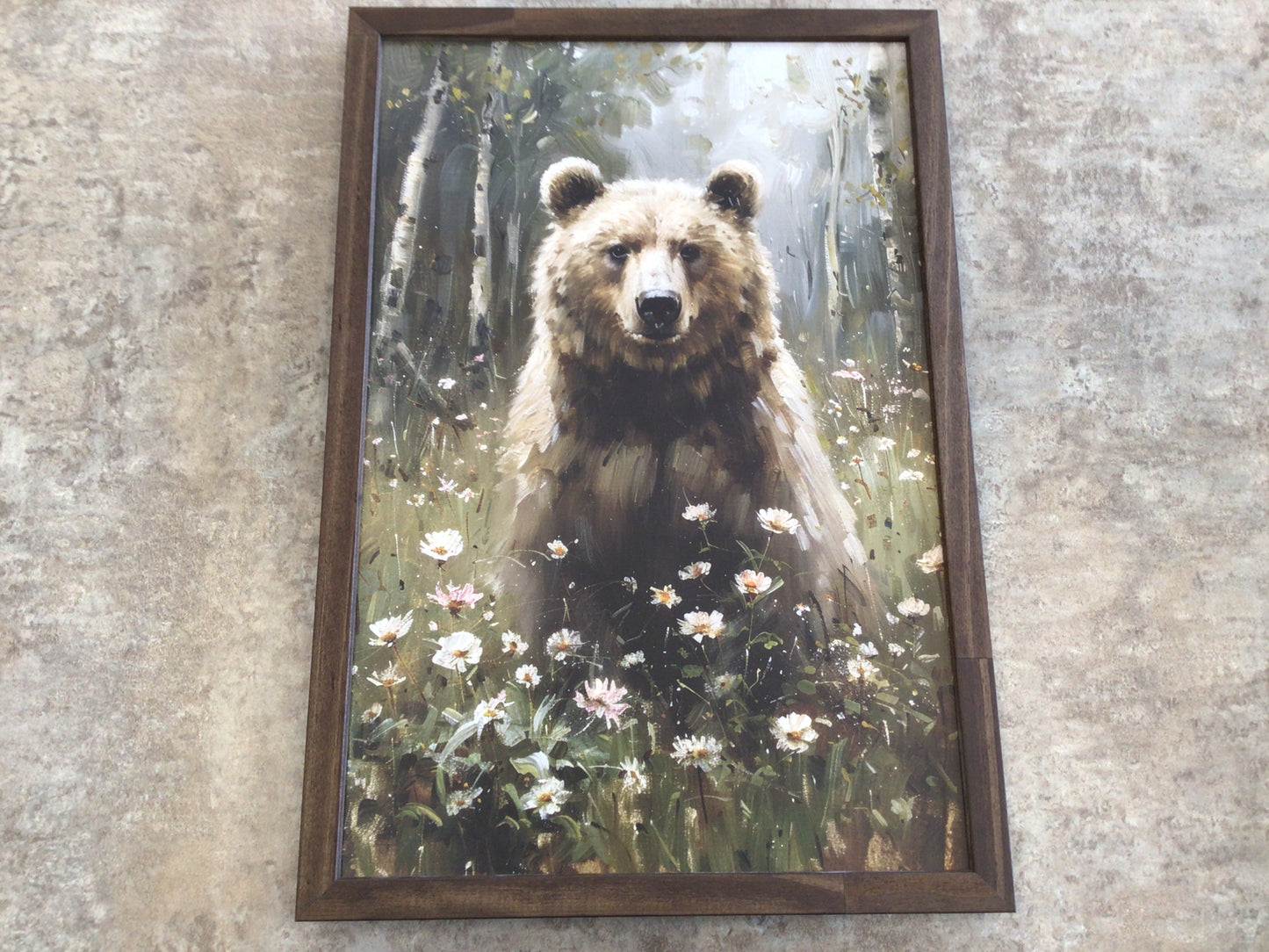 WHD - Bear in Flowers