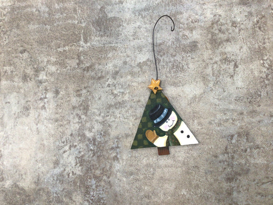 YE- Snowman Christmas Tree Ornament