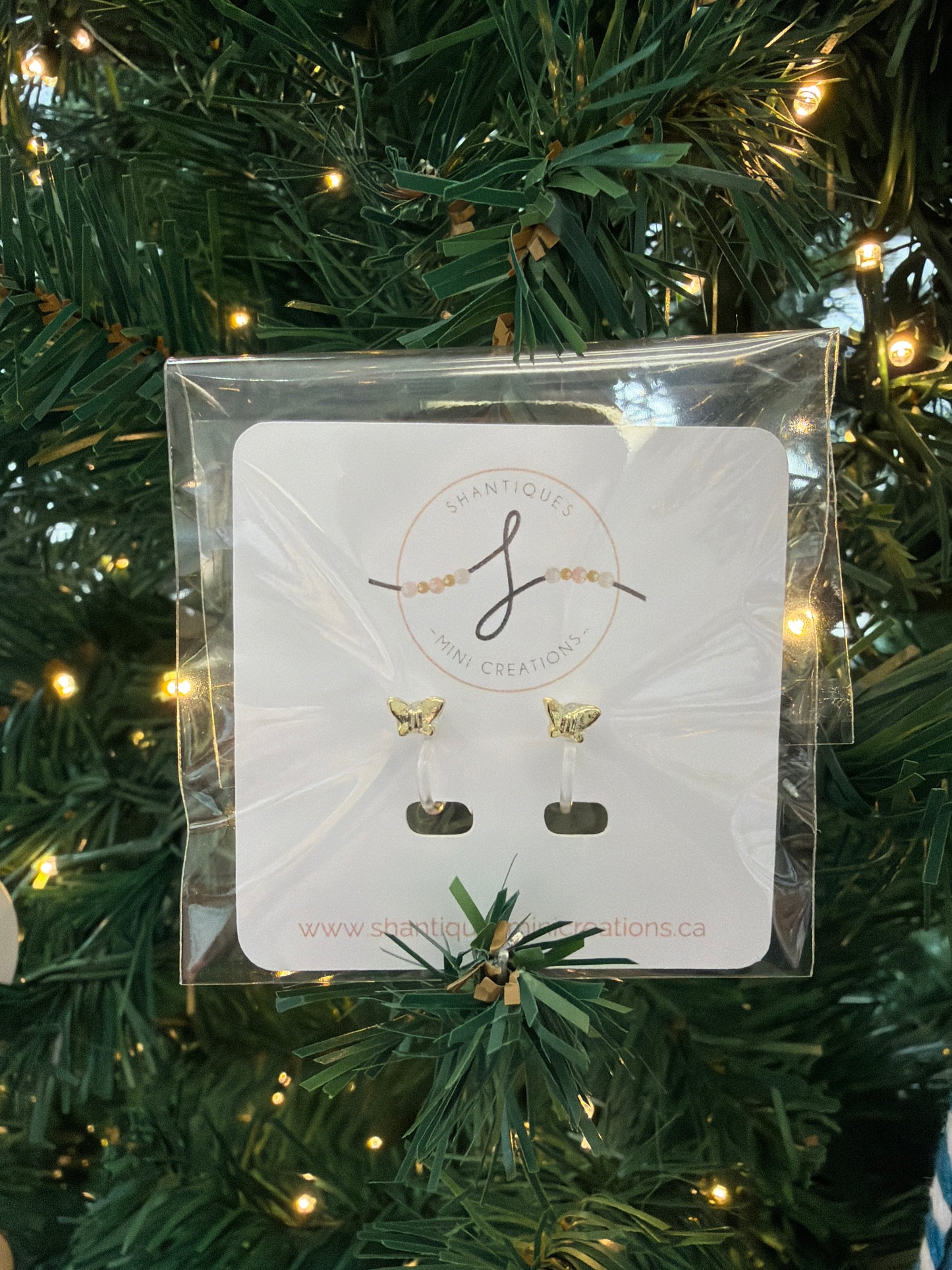 SMC - Butterfly Clip-on earrings