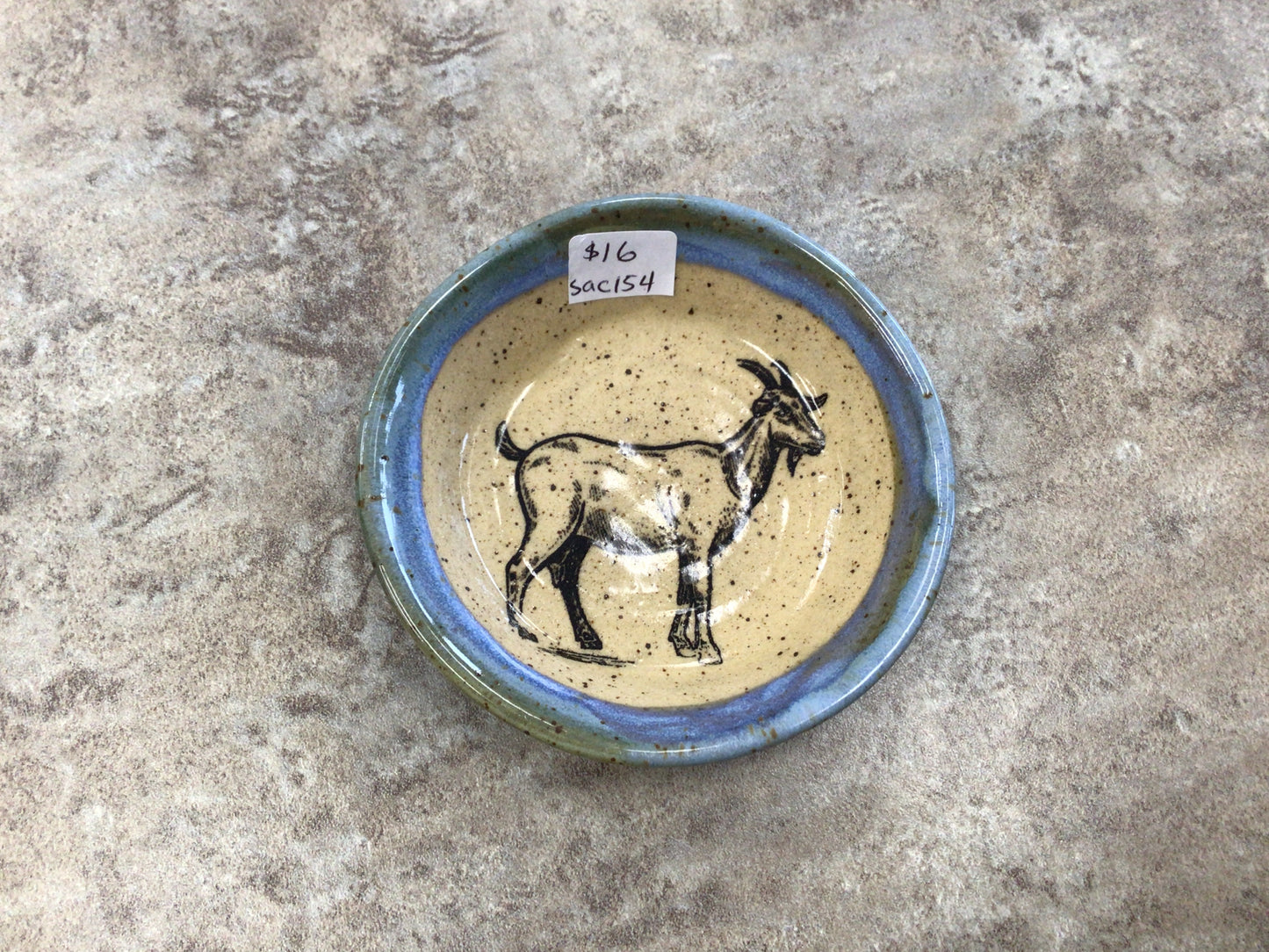 SAC154- Goat Trinket Dish