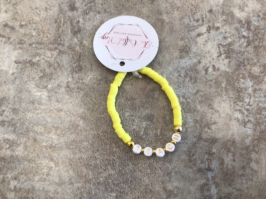 KH - Clay “Teach” Bracelet