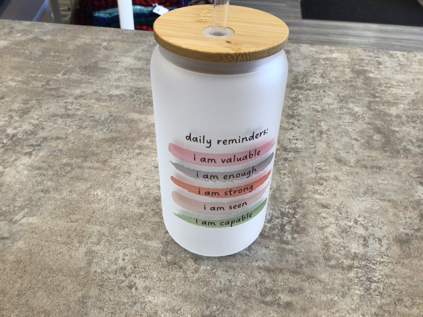 CCL800 - Daily Reminders Can Glass