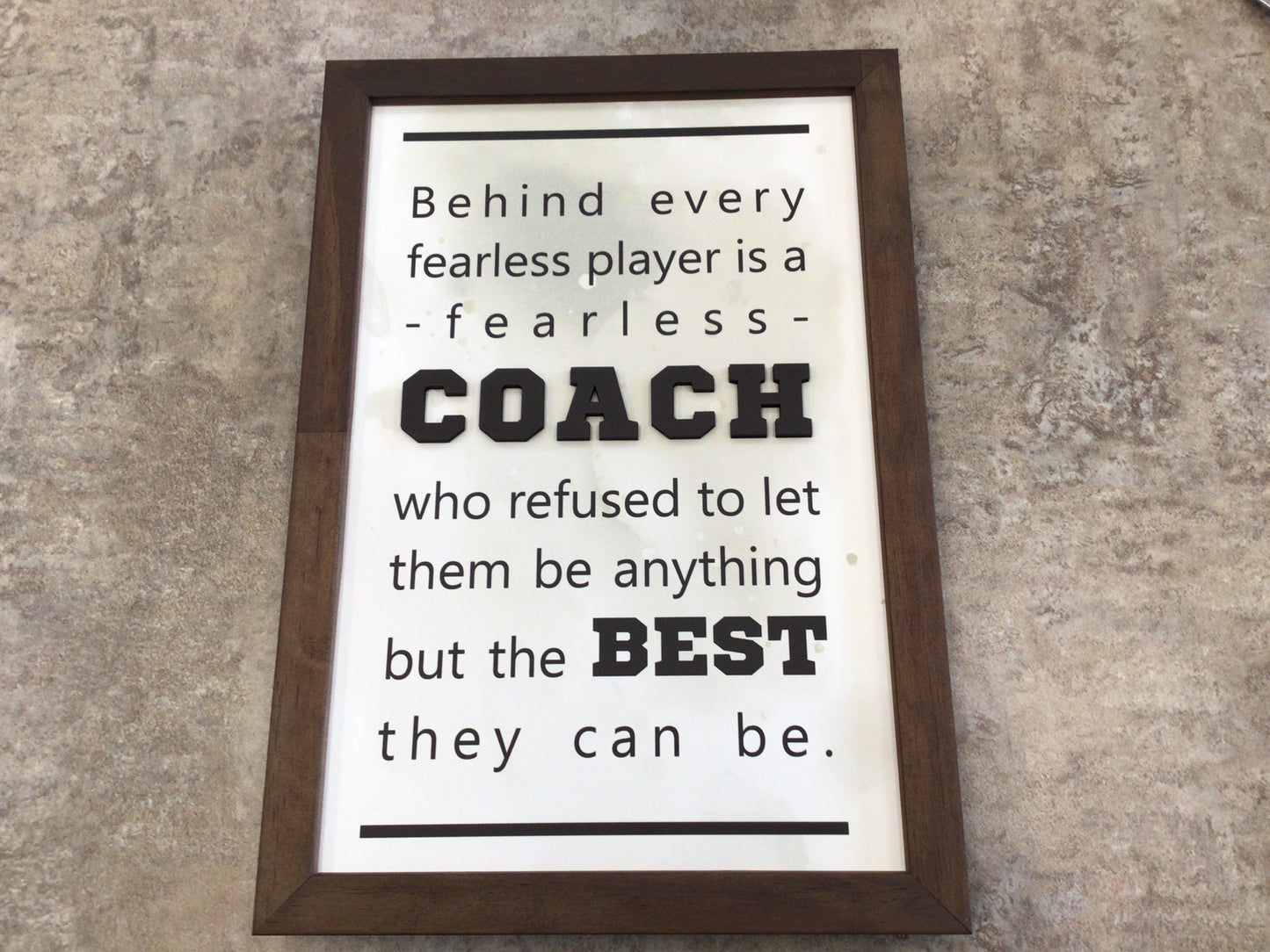 WHD Fearless Coach Day 209 Sign