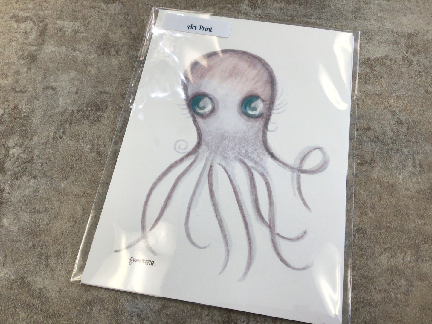 KS-98 5x7 Unframed Print - Octopus