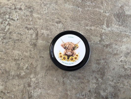 NW - Daisy Cow Pom Lemon 4 oz Soy Candle
