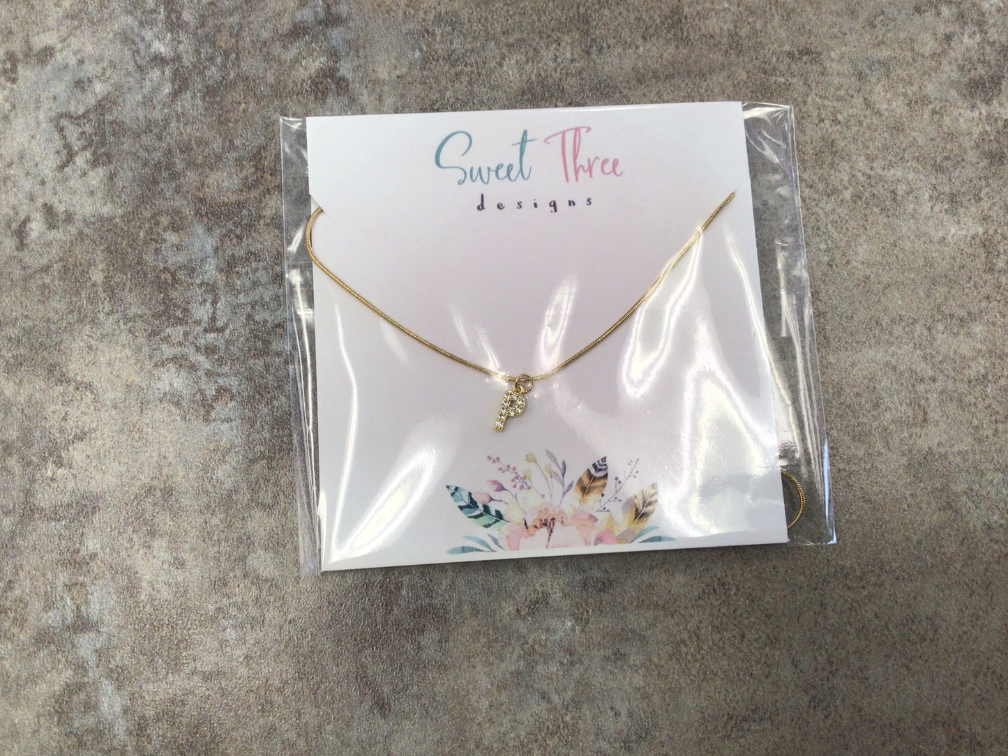 ST - Initial Necklace