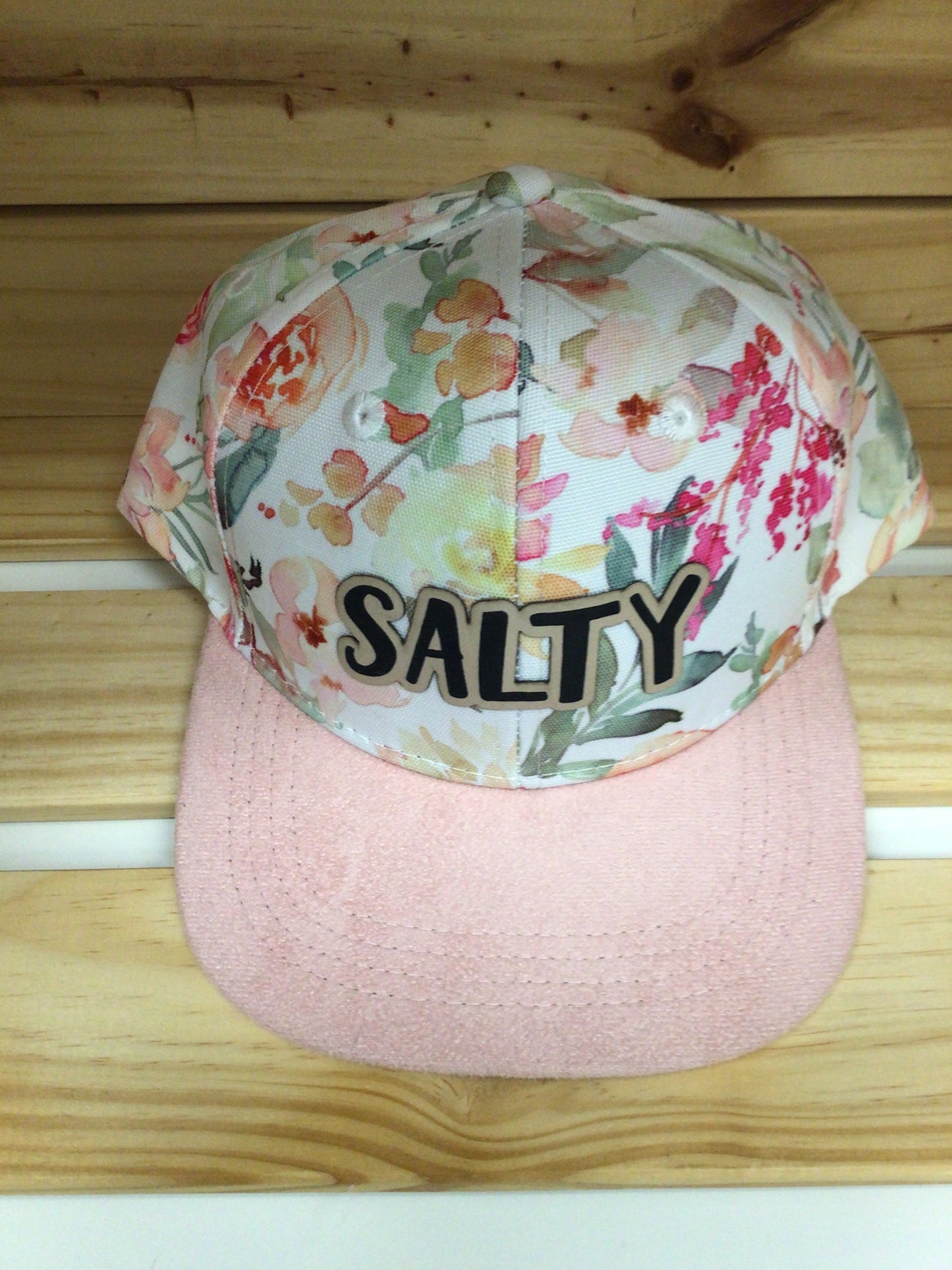 LAS-01 Kids Patched Hats - Floral
