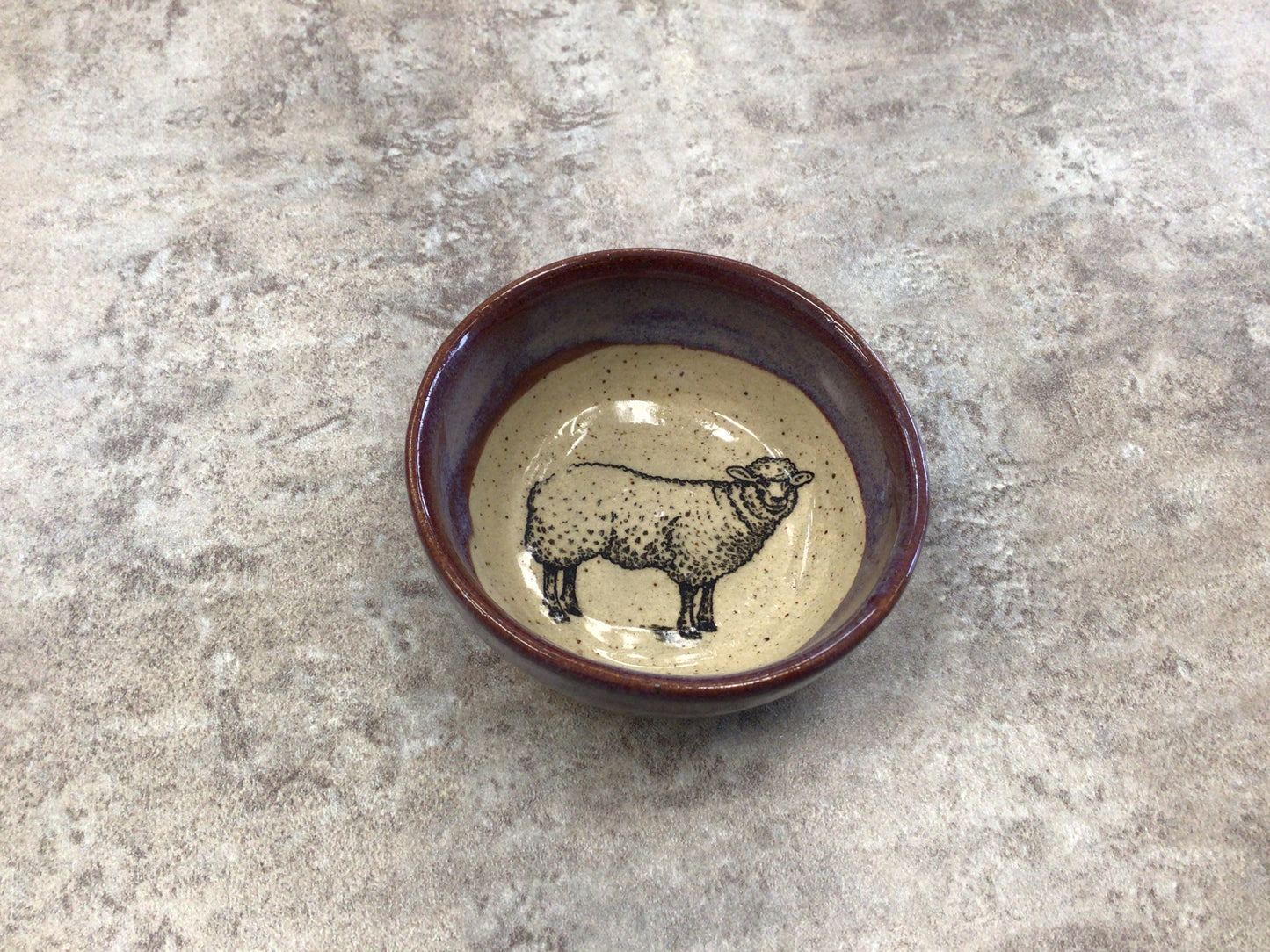 SAC166- Sheep Trinket Dish