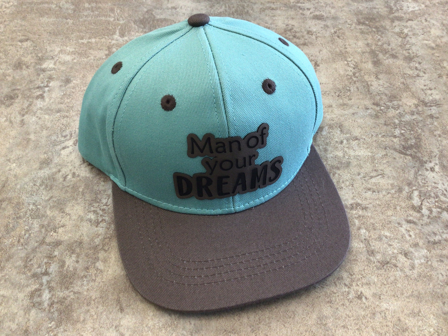 LAS-01 Kids Patched Hats - Turquoise