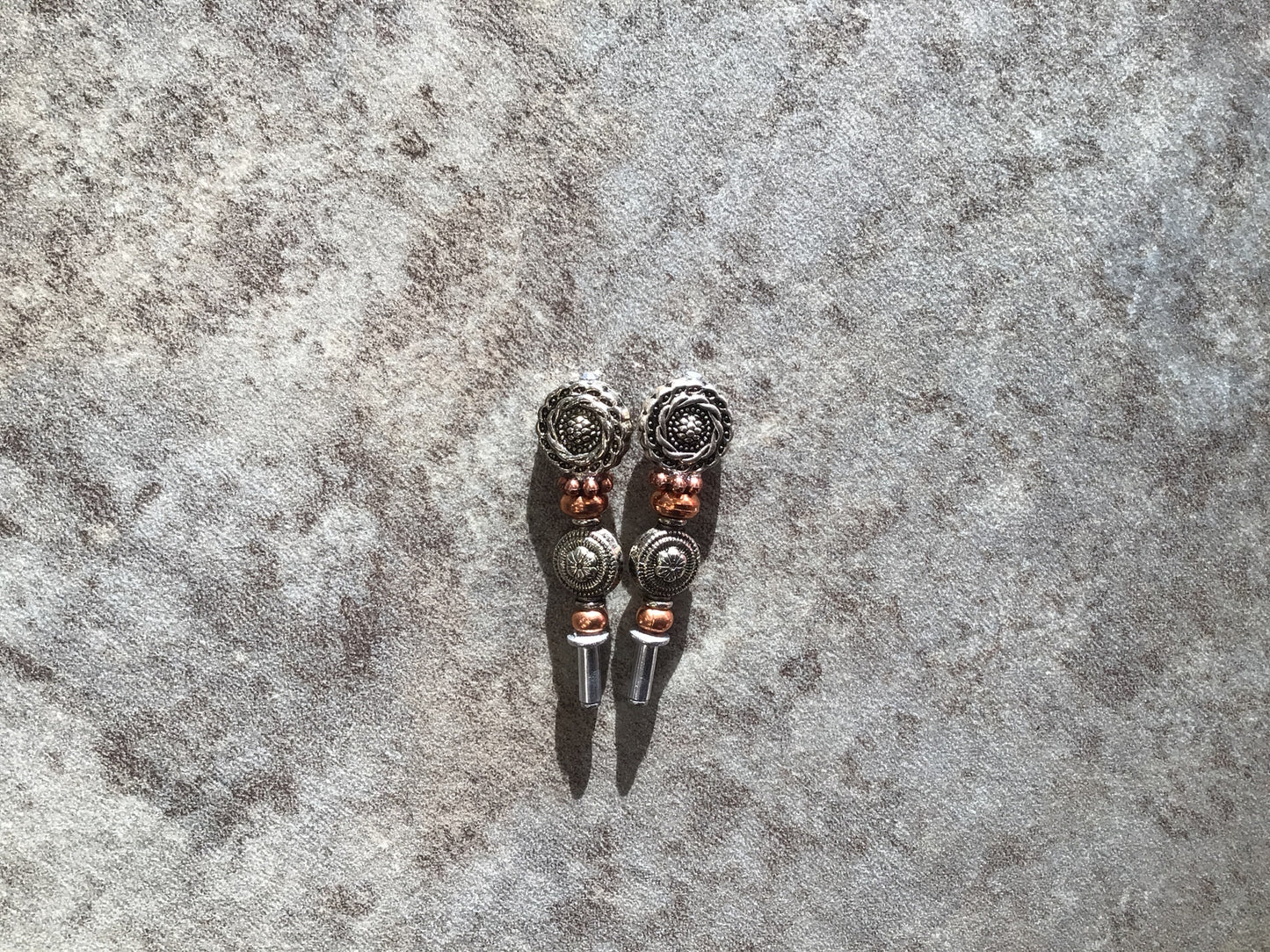 PEG - Copper Flower Crib Pegs