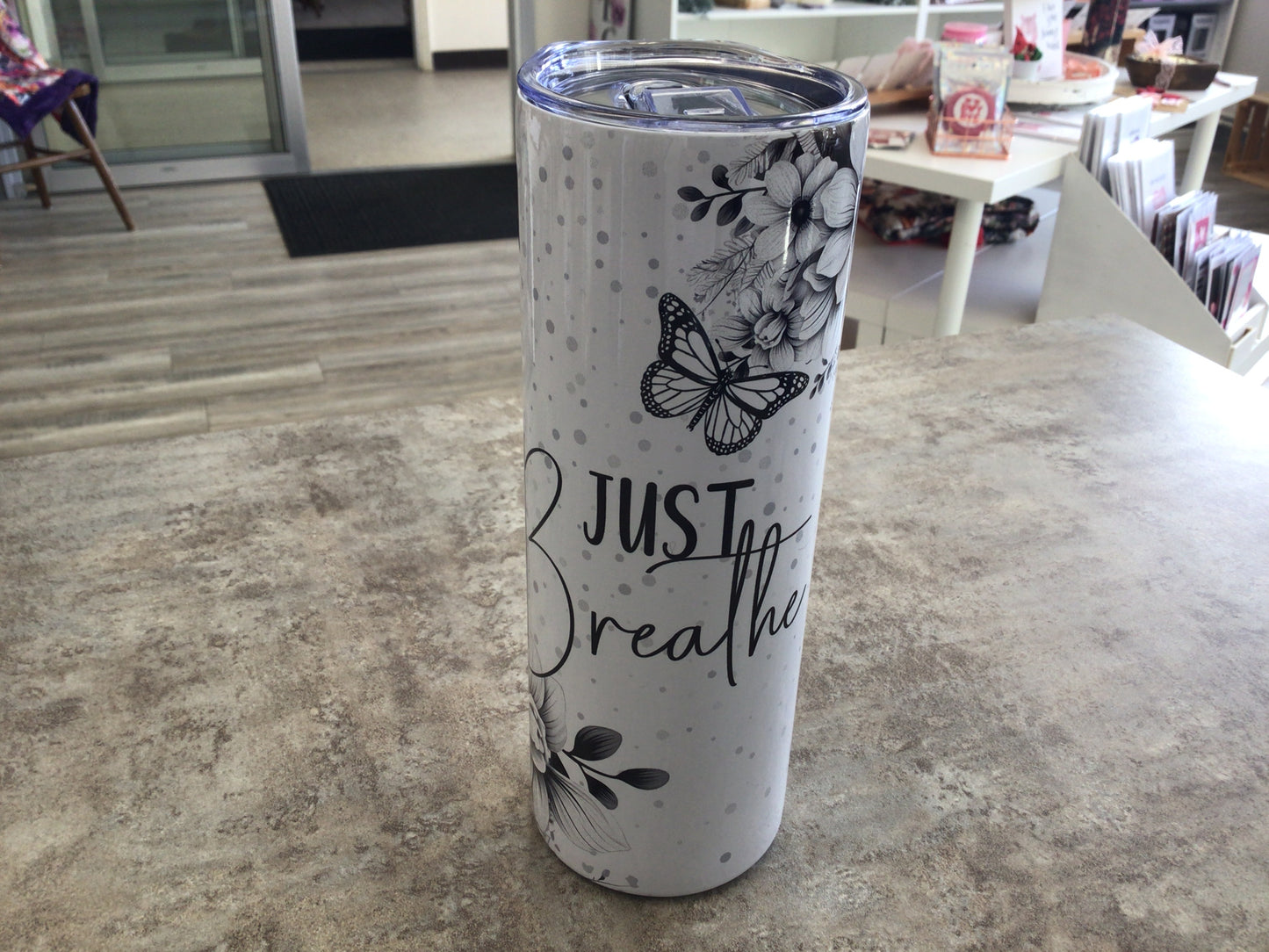 TCK - 20oz Tall Tumbler - Just Breathe