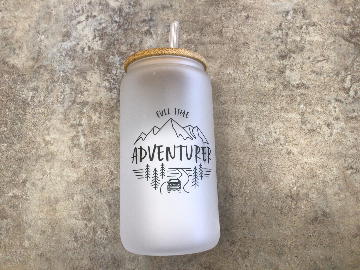 CCL - 800 Full Time Adventurer Glass Tumbler