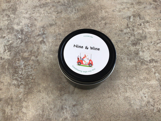 NW - “Nine & Wine” Blackberry Sage 4oz Soy Candle