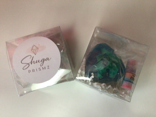 CYC - Shuga Prismz crystal sugar candy with sugar dip