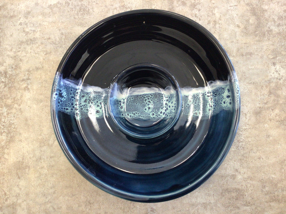 WWP - Chip Dip Bowl Blue/Black