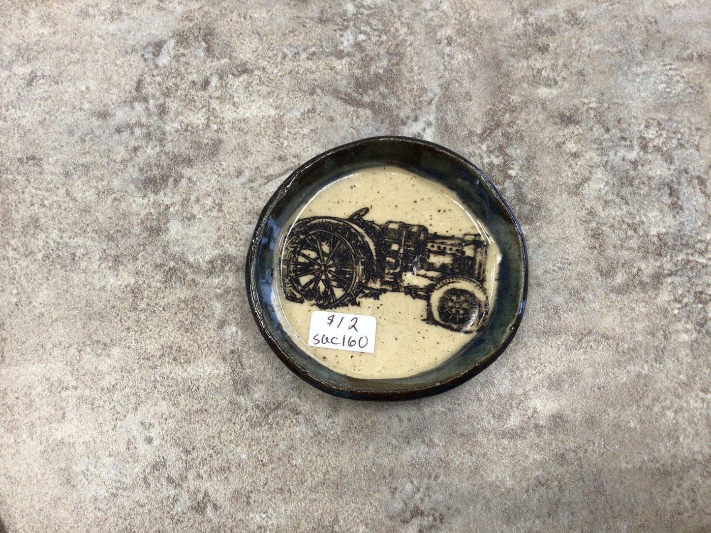 SAC160- Tractor Trinket Dish