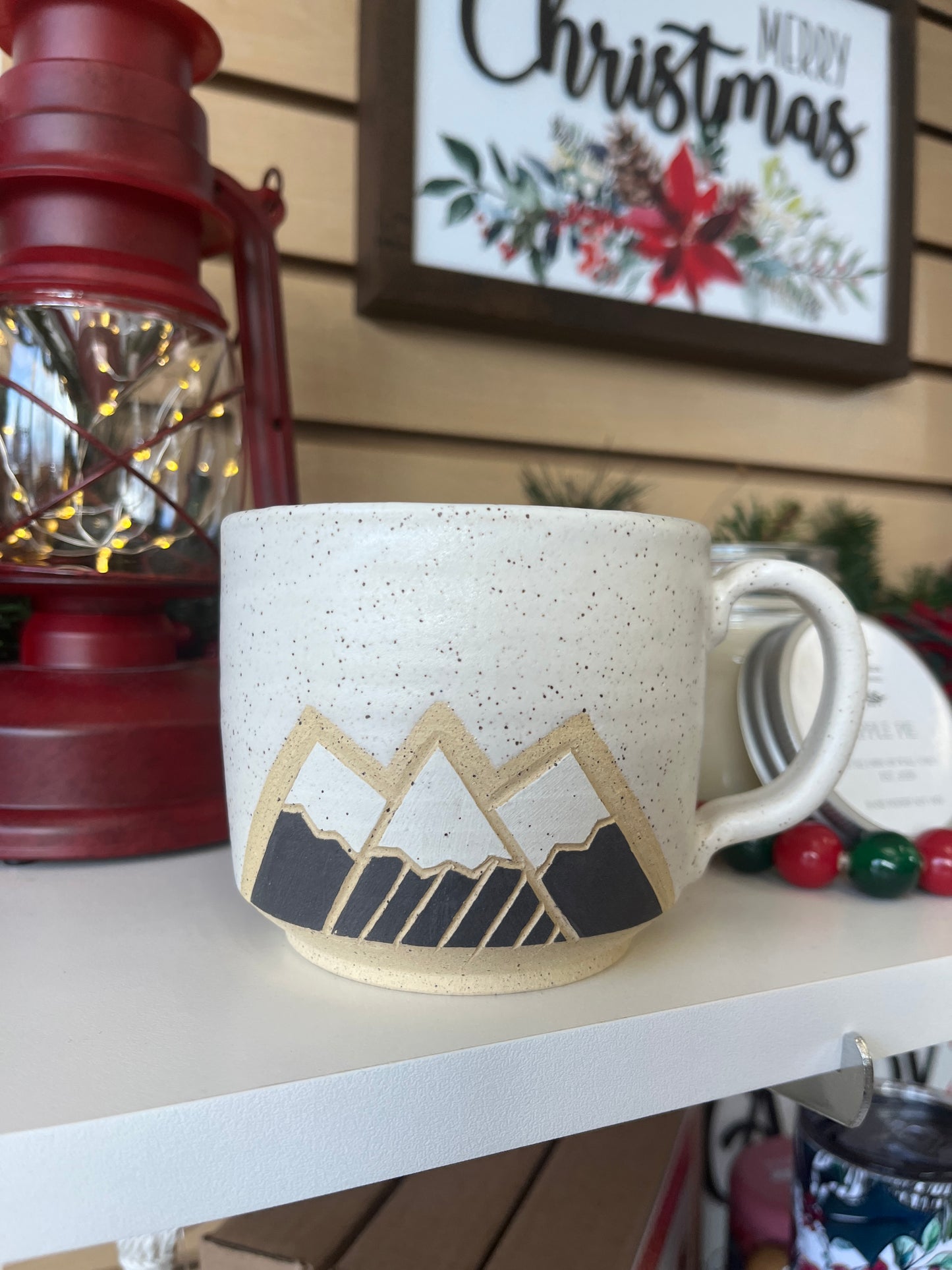 MKS - Snowy Mountain Mug - Black