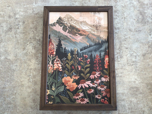 WHD - Floral Mountain View Sign