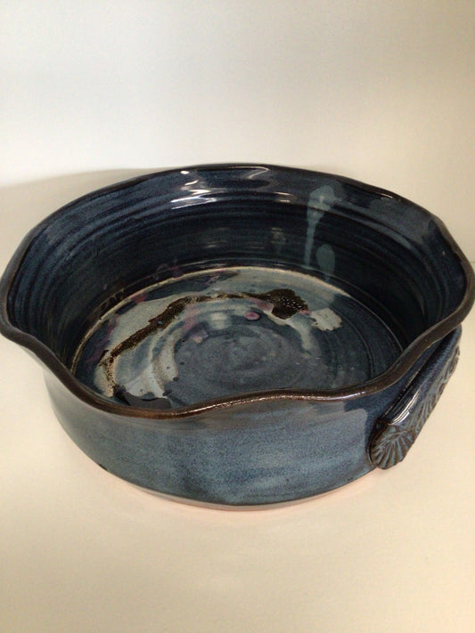 EPP6208 - Pottery Dish (Blue)