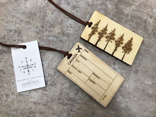 WLC - Luggage Tag - Forest
