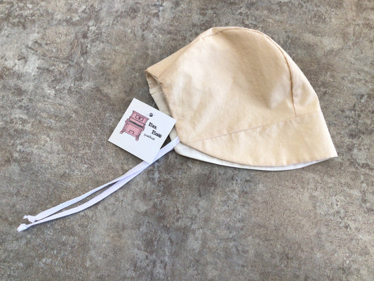 PPC - 3-6 months beige bonnet