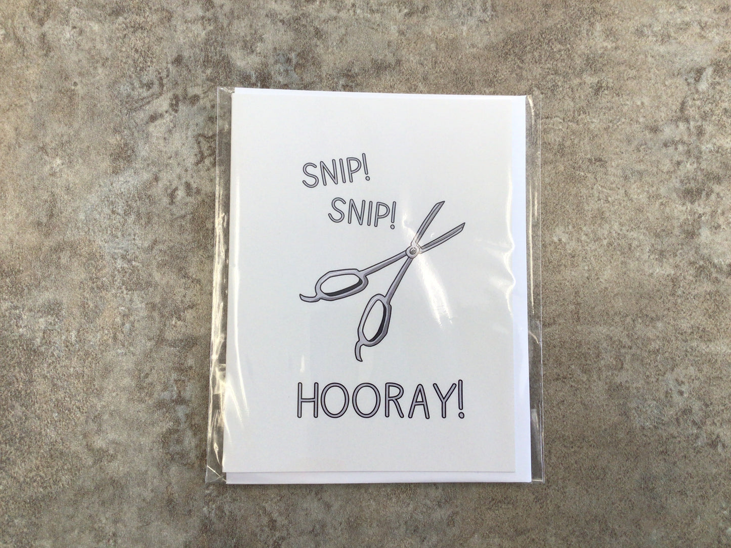 CCL - 258 Snip! Snip! Hooray! Card