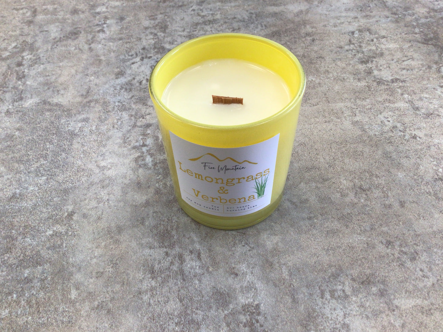 FM - Lemongrass & Verbena Candle