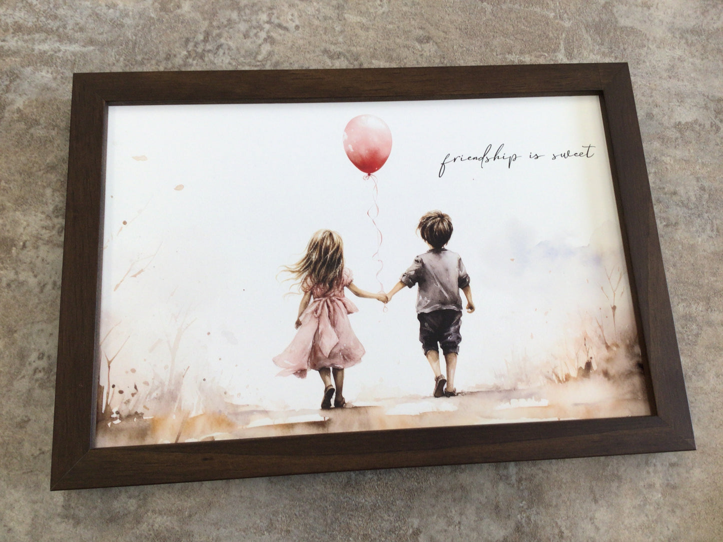 WHD - Frienship Framed Sign