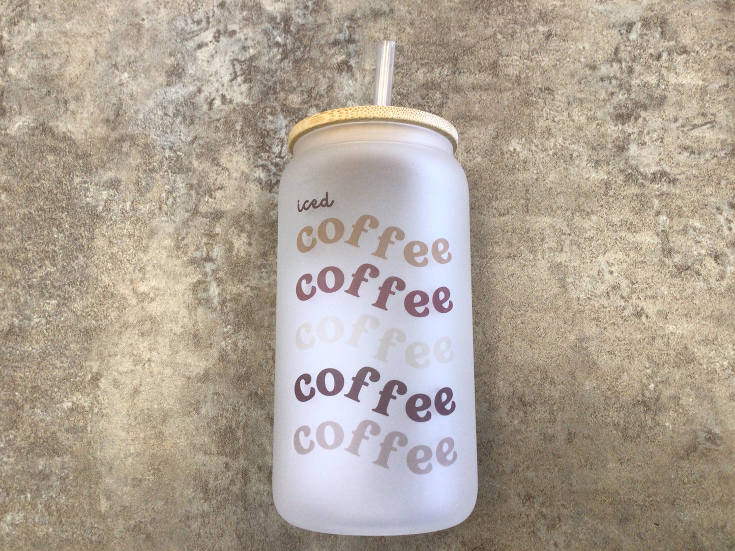CCL - 800 Iced Coffee Glass Tumbler