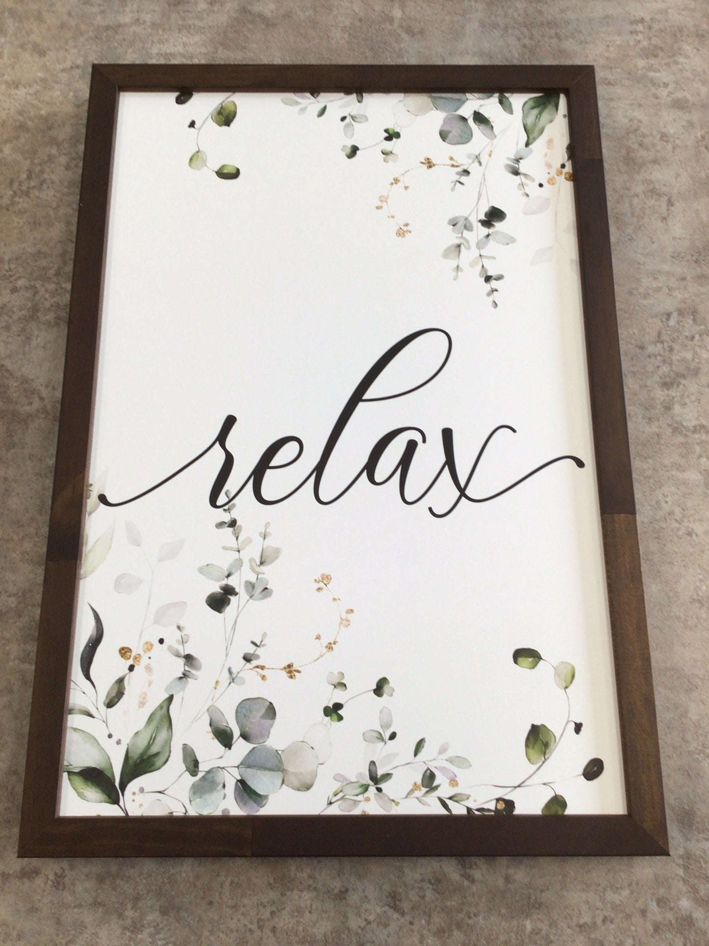 WHD - Relax sign