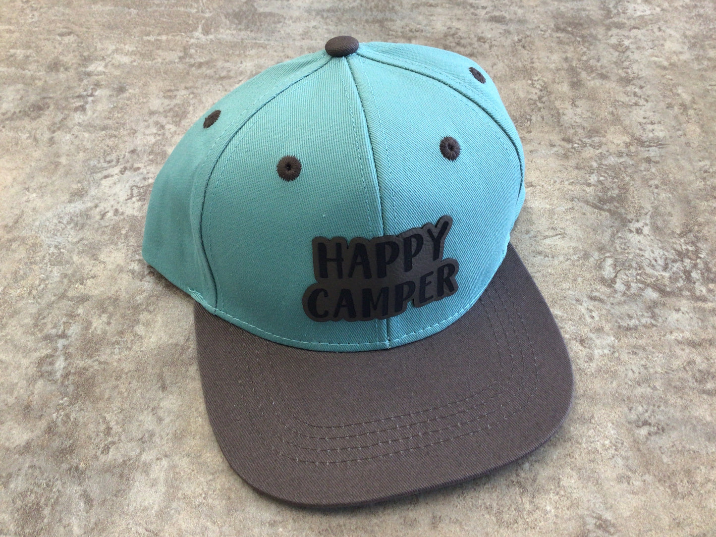 LAS-01 Kids Patched Hats - Turquoise