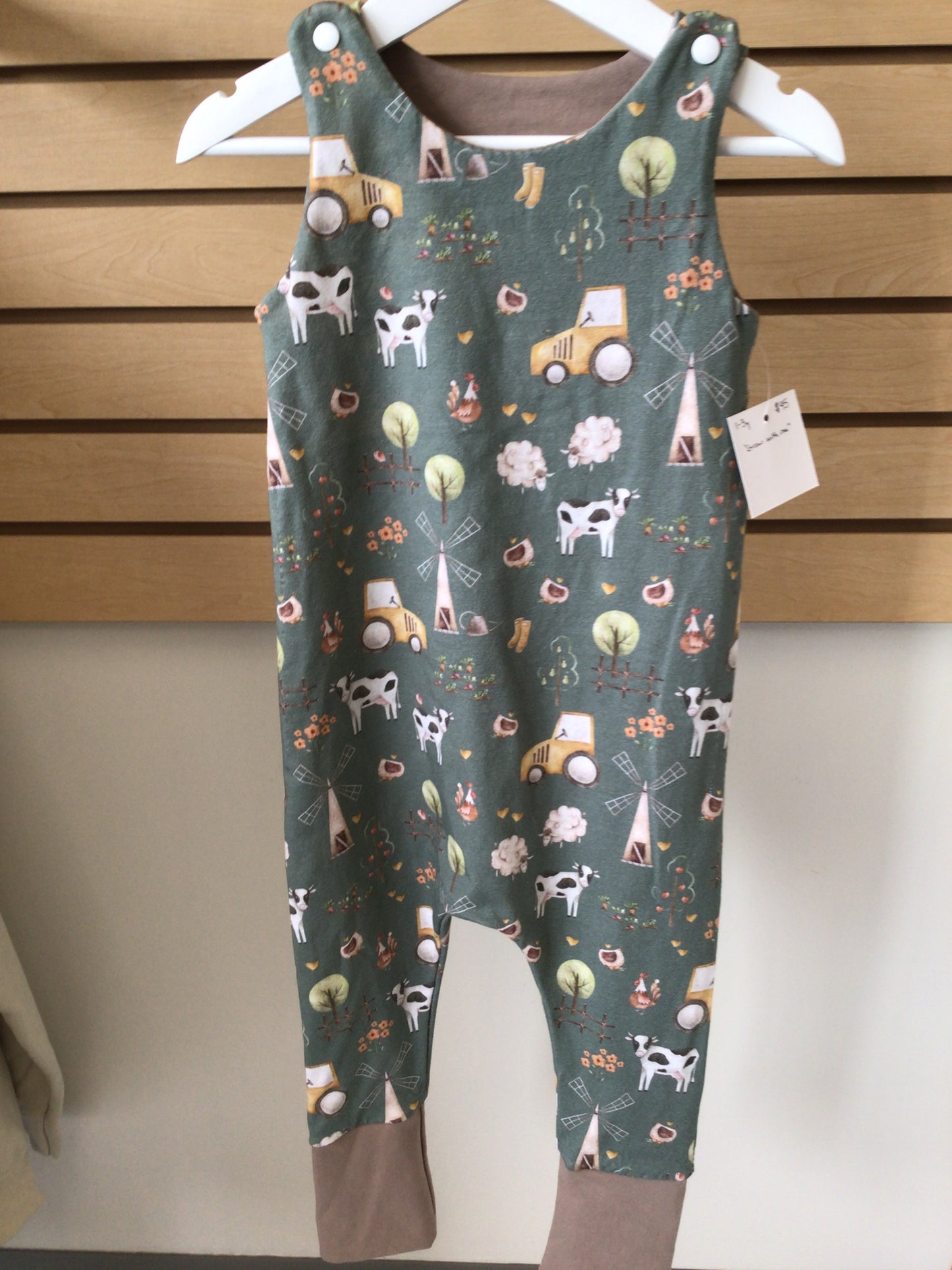 PPC - Grow With Me Romper Farm (1-3 yrs)