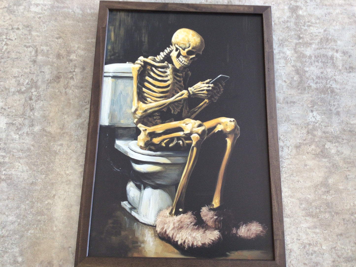 WHD - Skeleton on the Toilet