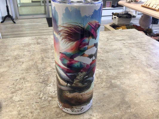 TCK - 20oz Tall Tumbler - Dirt Bike