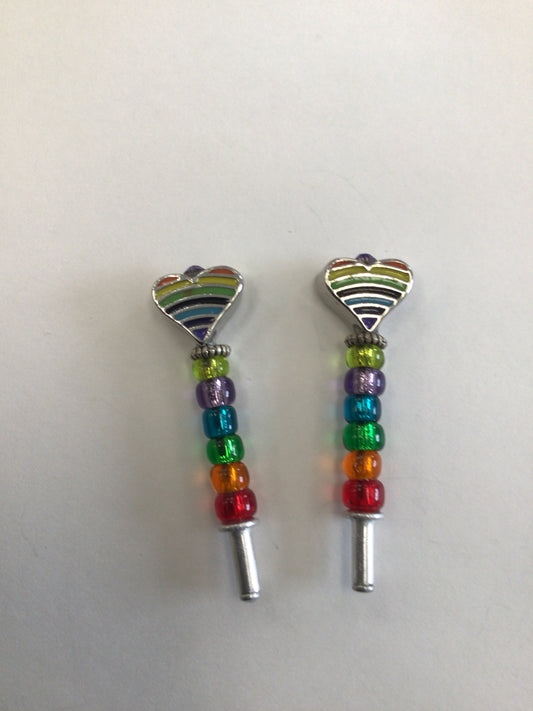 PEG - Heart (Green/Purple/Blue/Green/Orange/Red)