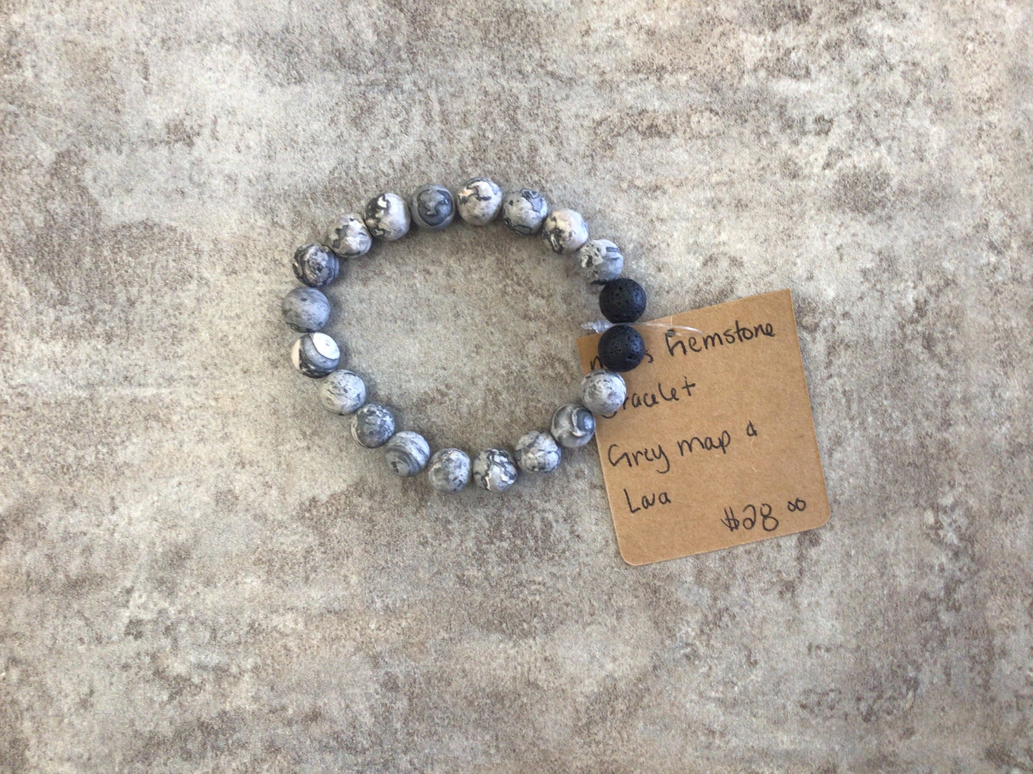 KH-23 Men’s Gemstone Bracelet