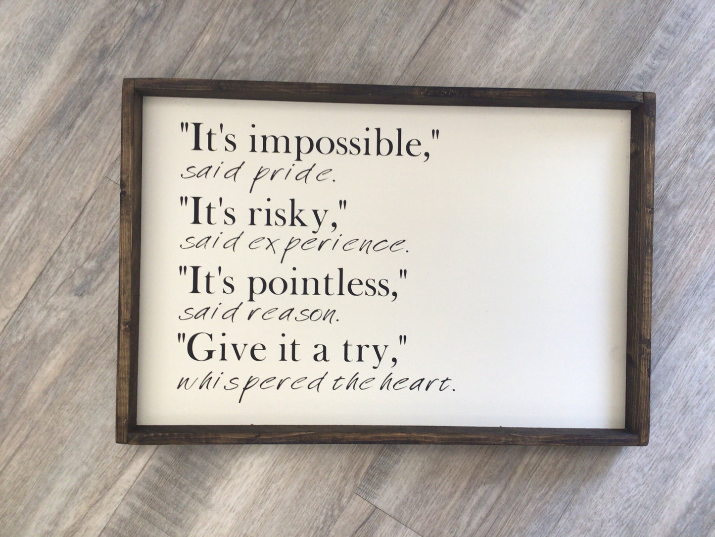 FAS-04 “It’s impossible” Sign