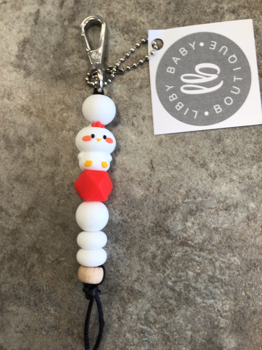 LBB-23 Keychain white chick