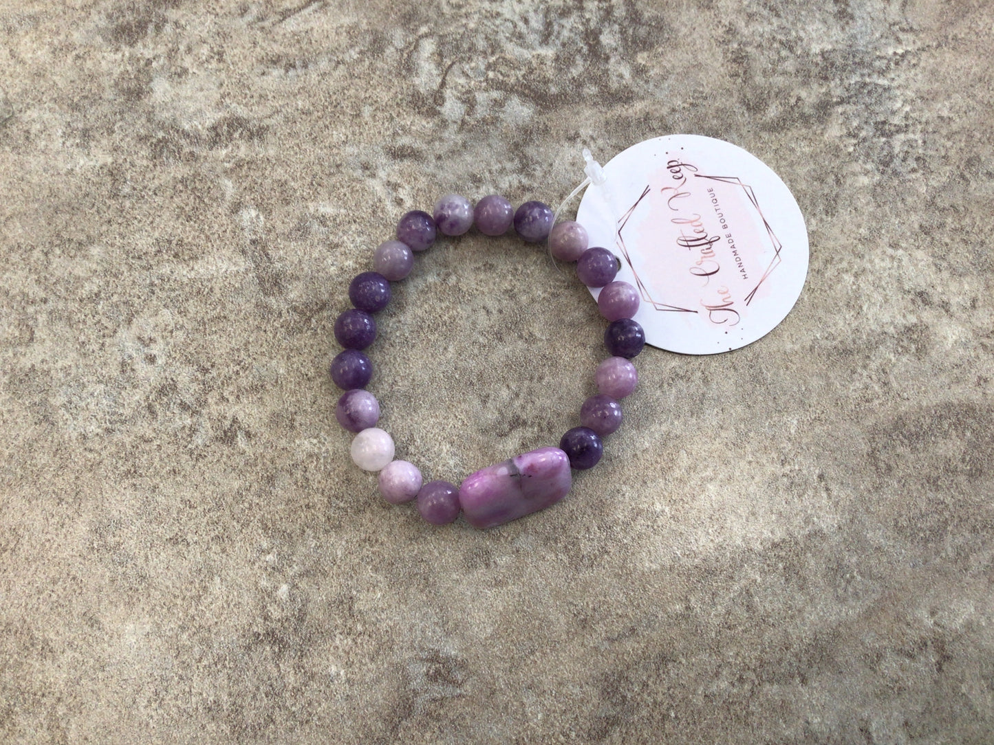 KH - Lepidolite Bracelet